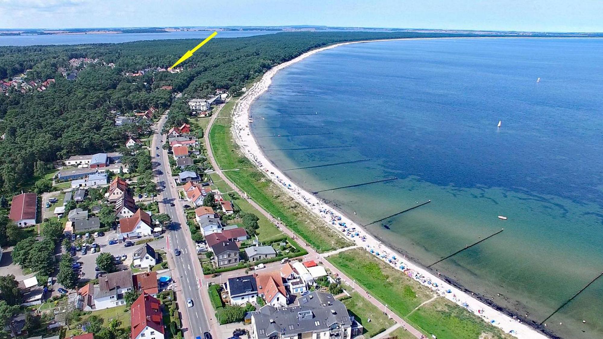 Ferienhaus Emmely Nur Wenige Gehminuten Zum Strand Ruhig Glowe Bagian luar foto